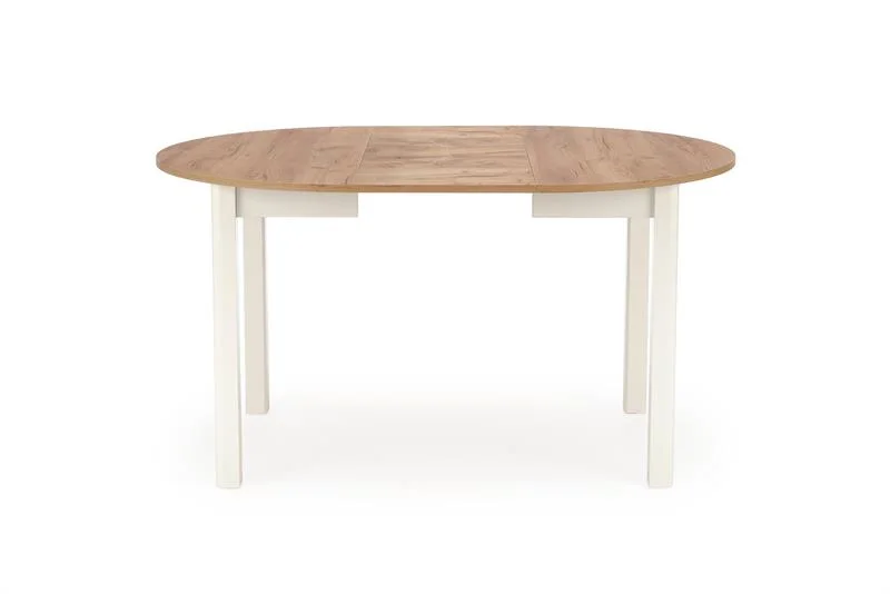 Стол обеденный HALMAR RINGO дуб крафт/белый 102-142/102