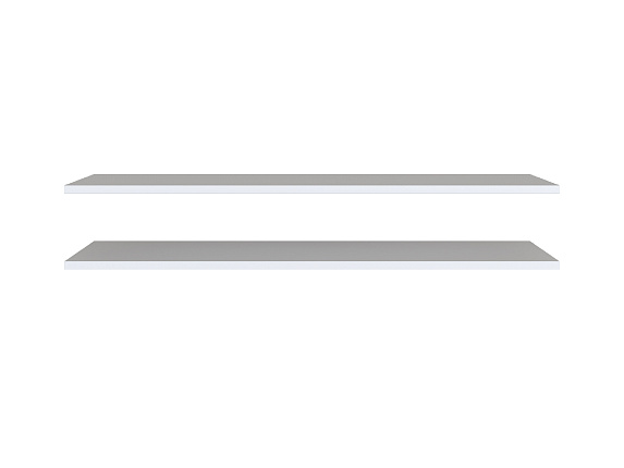 Комплект полок для шкафа REG 2D/100 (2 шт)  Mobi POL/100/35