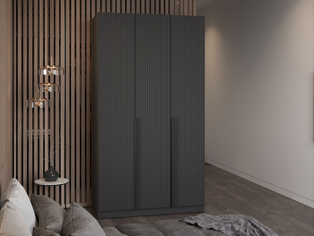 Шкаф (Графит)  Mobi SZF3D