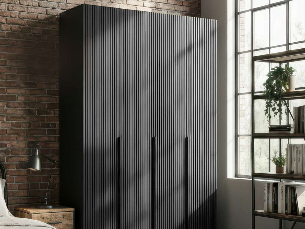 Шкаф (Графит)  Mobi SZF4D