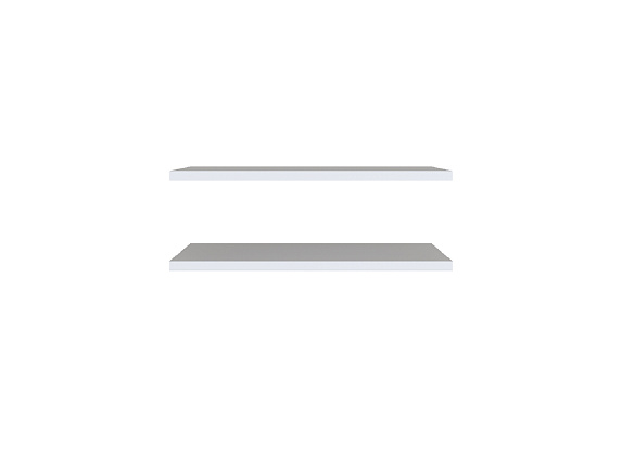 Комплект полок для шкафа REG 1D/50 (2 шт)  Mobi POL/50/35