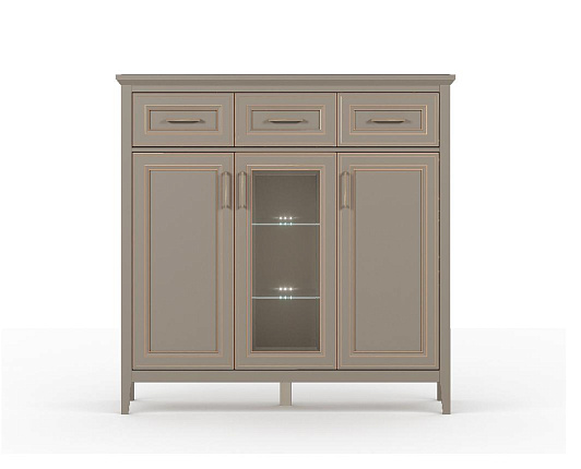 Тумба с подсветкой  Classic KOM1W2D3S