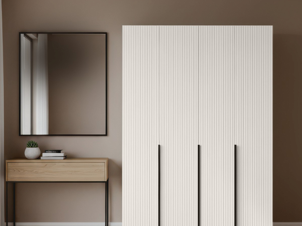 Шкаф (Белый)  Mobi SZF4D