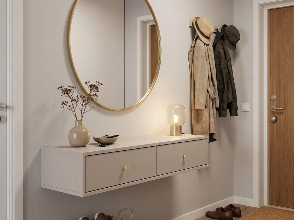 Навесной туалетный стол  Parma Кашемир WTOL2S