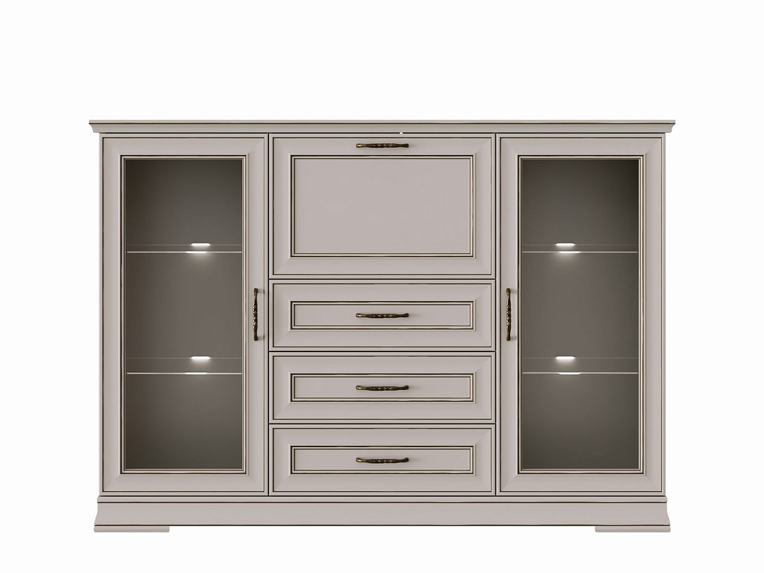 Тумба с подсветкой KOM2W3S1B