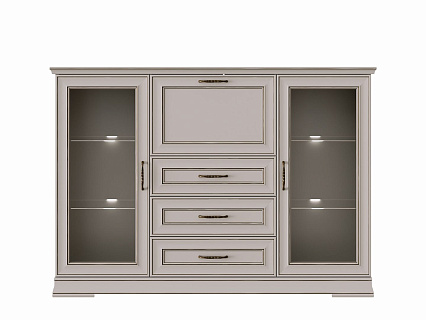 Тумба с подсветкой KOM2W3S1B