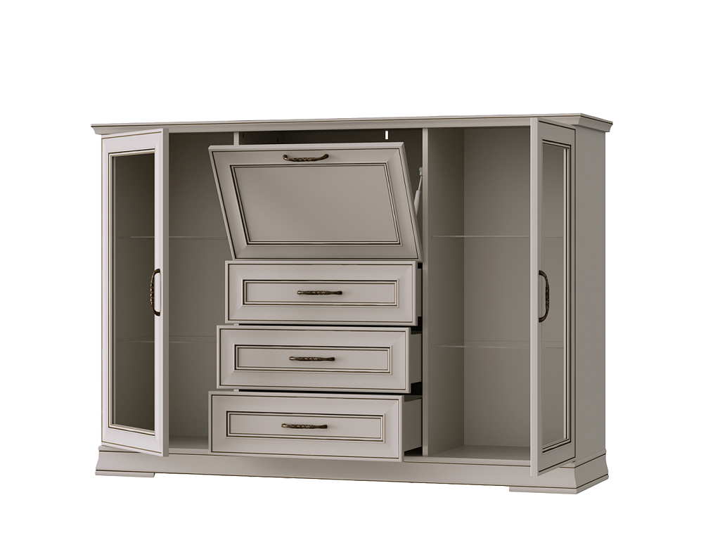 Тумба с подсветкой  Florencia KOM2W3S1B